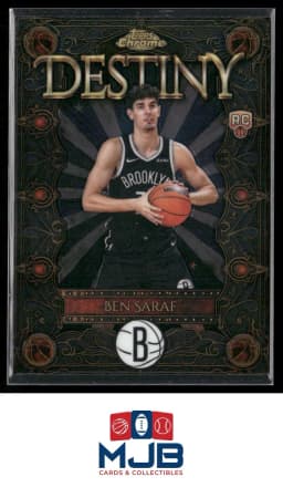 Ben Saraf #D-24 Rookie Card 2025-26 Topps Chrome Basketball Destiny