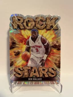 Ben Wallace #RS-14 2025-26 Topps Chrome Basketball Rock Stars