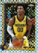 Bennedict Mathurin #93 2025-26 Topps Chrome X-Fractor