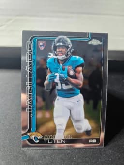 Bhayshul Tuten #389 Rookie Card 2025 Topps Chrome Football
