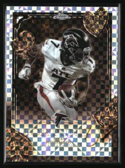 Bijan Robinson #F15-14 2025 Topps Chrome Football Fortune 15