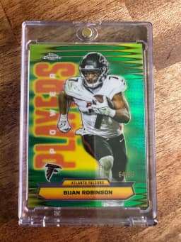 Bijan Robinson #PP-11 2025 Topps Chrome Football Power Players