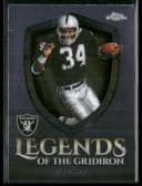 Bo Jackson #LOG-17 2025 Topps Chrome Football Legends of the Gridiron
