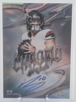 Bo Nix #CG-BN 2025 Topps Chrome Football Chromographs