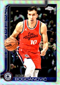 Bogdan Bogdanović #92 2025-26 Topps Chrome Refractor