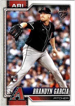 Brandyn Garcia #163 Rookie Card 2026 Topps Series 1