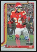 Brashard Smith #RA-BS Rookie Card 2025 Topps Chrome Football Rookies Autograph Variation