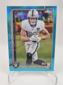 Brock Bowers #FSA-BB 2025 Topps Chrome Football Future Stars Autographs