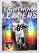 Brock Bowers #LL-16 2025 Topps Chrome Football Lightning Leaders