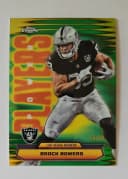 Brock Bowers #PP-31 2025 Topps Chrome Football Power Players