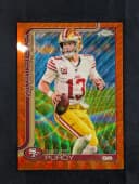 Brock Purdy #UV-12 2025 Topps Chrome Football Ultra Violet
