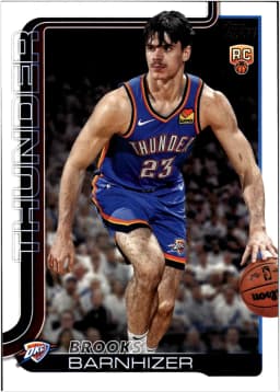 Brooks Barnhizer #245 Rookie Card 2025-26 Topps