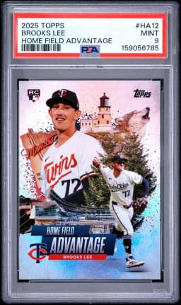 Brooks Lee #HA-12 2025 Topps Baseball Home Field Advantage