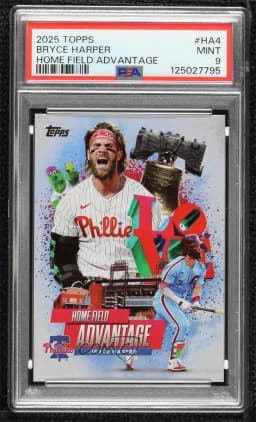 Bryce Harper #HA-4 2025 Topps Baseball Home Field Advantage