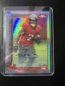 Bucky Irving #BA-BI 2025 Topps Chrome Football Base Cards Autograph Variation