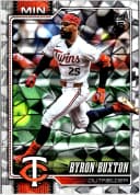 Byron Buxton #255 2026 Topps Series 1 Diamante Foil