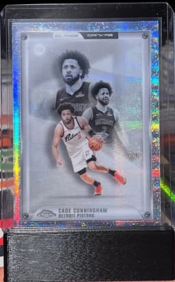 Cade Cunningham #GC-19 2025-26 Topps Chrome Basketball Glass Canvas