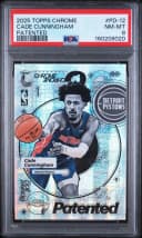 Cade Cunningham #PD-12 2025-26 Topps Chrome Basketball Patented