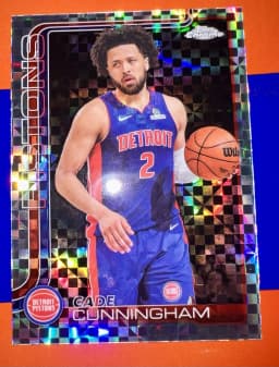 Cade Cunningham #PX-15 2025-26 Topps Chrome Basketball Paradox