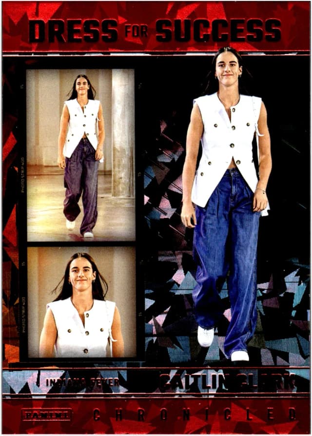2025-26 Panini Caitlin Clark Chronicled Basketball checklist card preview