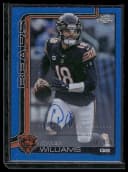 Caleb Williams #BA-CW 2025 Topps Chrome Football Base Cards Autograph Variation