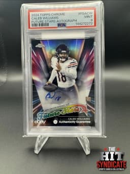 Caleb Williams #FSA-CW Rookie Card 2025 Topps Chrome Football Future Stars Autographs