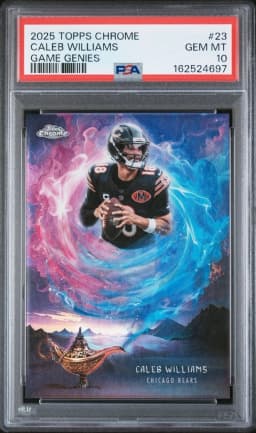 Caleb Williams #GG-23 2025 Topps Chrome Football Game Genies