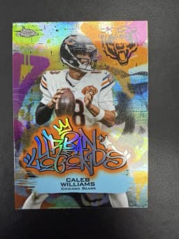 Caleb Williams #UL-4 2025 Topps Chrome Football Urban Legends