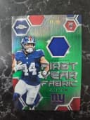 Cam Skattebo #FYF-CS Rookie Card 2025 Topps Chrome Football First Year Fabric