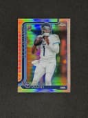 Cam Ward #GG-14 Rookie Card 2025 Topps Chrome Football Game Genies