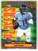 Cam Ward #PP-8 Rookie Card 2025 Topps Chrome Football Power Players