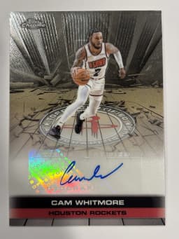 Cam Whitmore #TAU-CW 2025-26 Topps Chrome Basketball Topps Autograph Issue