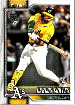 Carlos Cortes #249 Rookie Card 2026 Topps Series 1