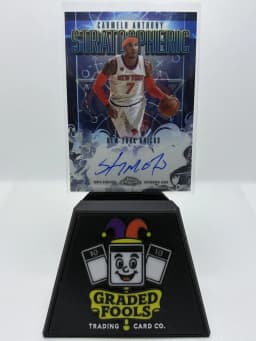Carmelo Anthony #SM-CA 2025-26 Topps Chrome Basketball Stratospheric Signatures