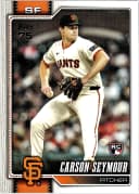 Carson Seymour #112 Rookie Card 2026 Topps Series 1