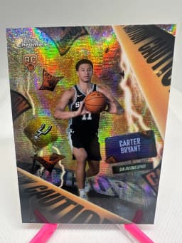 Carter Bryant #AD-11 Rookie Card 2025-26 Topps Chrome Basketball Advisory