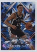 Carter Bryant #SS-12 Rookie Card 2025-26 Topps Chrome Basketball Sapphire Selections