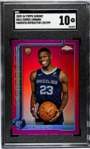 Cedric Coward #261 Rookie Card 2025-26 Topps Chrome Basketball Base Card Variations