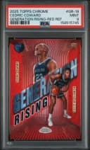 Cedric Coward #GR-19 Rookie Card 2025-26 Topps Chrome Basketball Generation Rising