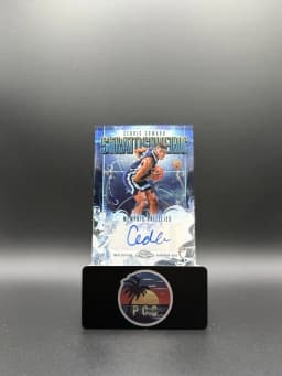 Cedric Coward #SMR-CC Rookie Card 2025-26 Topps Chrome Basketball Stratospheric Signatures Rookies