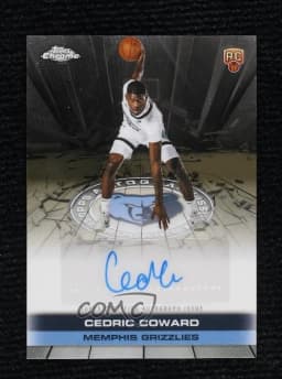 Cedric Coward #TAIR-CC Rookie Card 2025-26 Topps Chrome Basketball Topps Autograph Issue Rookies