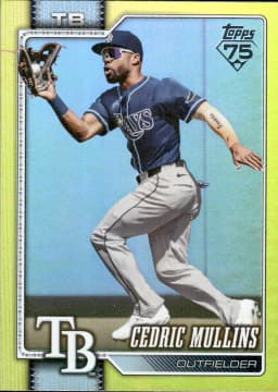 Cedric Mullins #690 Yellow Rainbow Foil /399 2026 Topps Series 2 Baseball