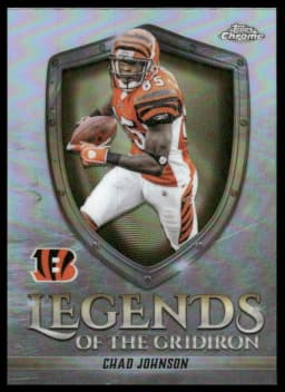 Chad Johnson #LOG-28 2025 Topps Chrome Football Legends of the Gridiron