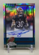Chase Brown #1990-CB 2025 Topps Chrome Football 1990 Topps Football Autographs
