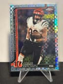 Chase Brown #BA-CB 2025 Topps Chrome Football Base Cards Autograph Variation
