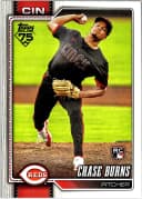 Chase Burns #312 Rookie Card 2026 Topps Series 1