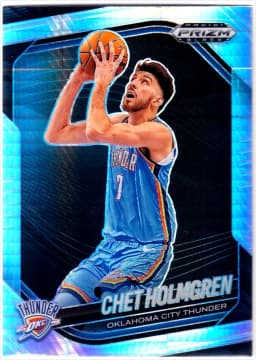 Chet Holmgren #173 2024-25 Panini Prizm Black Hyper