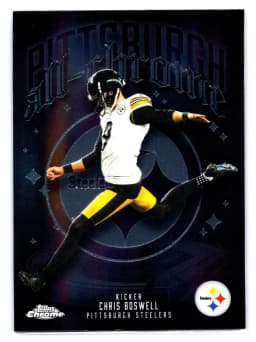 Chris Boswell #ACT-25 2025 Topps Chrome Football All Chrome Team