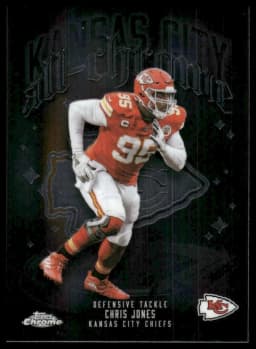 Chris Jones #ACT-17 2025 Topps Chrome Football All Chrome Team