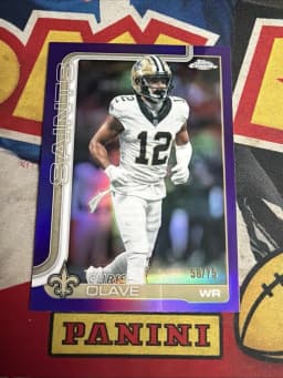 Chris Olave #216 2025 Topps Chrome Football